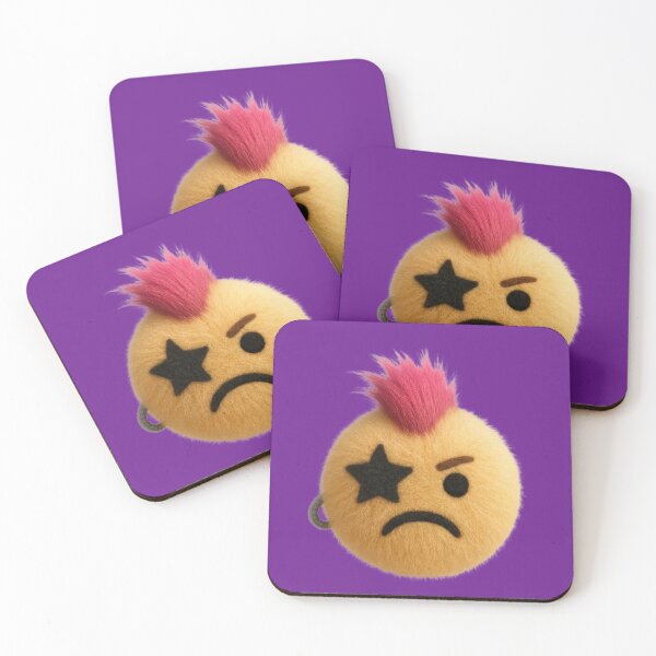 Item preview, fluffy, punk emoji designed and sold by Mauswohn.