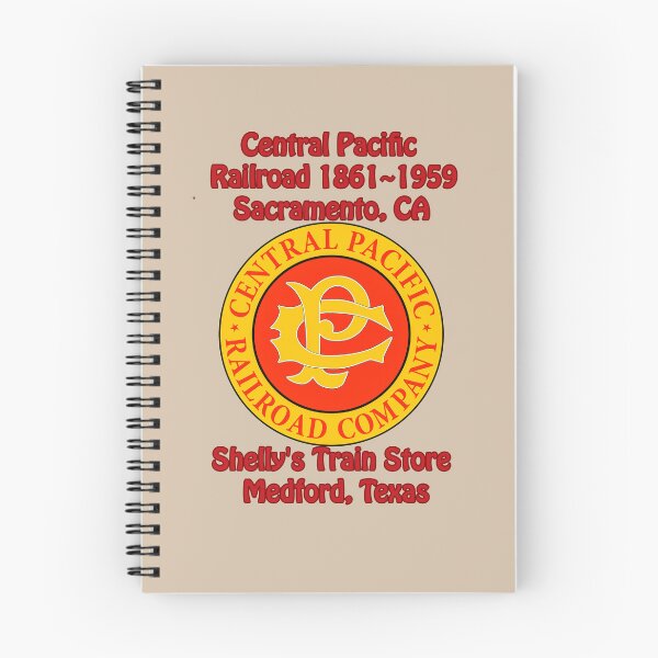 Item preview, Train logo,Central Pacific Railroad 1861~1959, Shelly's Train Store,Vintage,Classic,Archaic, Collectible Train Logos,Rail & Railroad Logos, train stickers,magnets,t-shirts,posters & much more.  designed and sold by MoreEZUSA-Here.