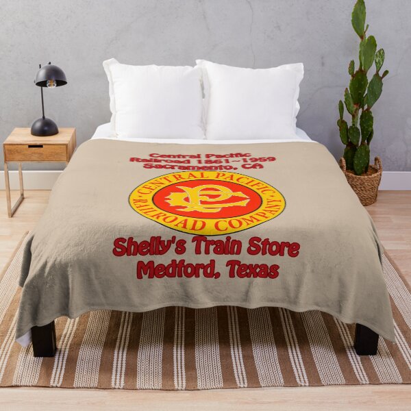 Item preview, Train logo,Central Pacific Railroad 1861~1959, Shelly's Train Store,Vintage,Classic,Archaic, Collectible Train Logos,Rail & Railroad Logos, train stickers,magnets,t-shirts,posters & much more.  designed and sold by MoreEZUSA-Here.