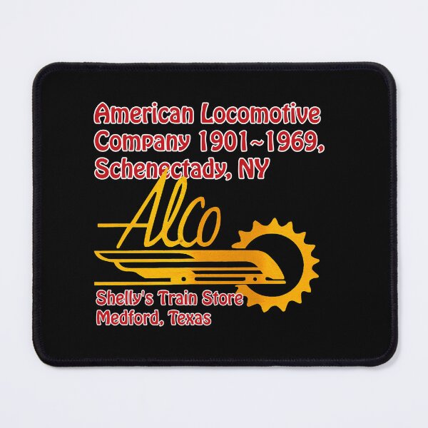 Item preview, Shelly's Train Store - ALCO - American Locomotive Company 1901~1969, Vintage, Classic, Archaic, Collectible Train Logos, Rail & Railroad Logos, train stickers, magnets, t-shirts, posters & much more. designed and sold by MoreEZUSA-Here.