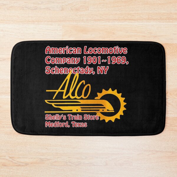 Item preview, Shelly's Train Store - ALCO - American Locomotive Company 1901~1969, Vintage, Classic, Archaic, Collectible Train Logos, Rail & Railroad Logos, train stickers, magnets, t-shirts, posters & much more.  designed and sold by MoreEZUSA-Here.