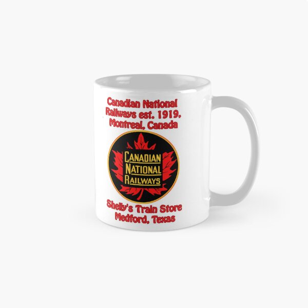 Item preview, Train logo,Canadian National Railways, Shelly'sTrain Store, Vintage,Classic,Archaic,Collectible Train Logos,Rail & Railroad Logos,train stickers,magnets,t-shirts,posters & much more.  designed and sold by MoreEZUSA-Here.
