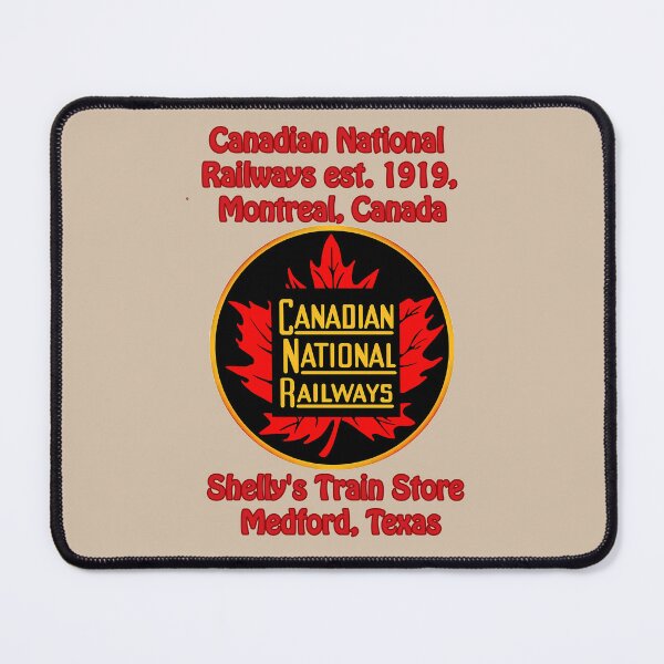Item preview, Train logo,Canadian National Railways, Shelly'sTrain Store, Vintage,Classic,Archaic,Collectible Train Logos,Rail & Railroad Logos,train stickers,magnets,t-shirts,posters & much more.  designed and sold by MoreEZUSA-Here.