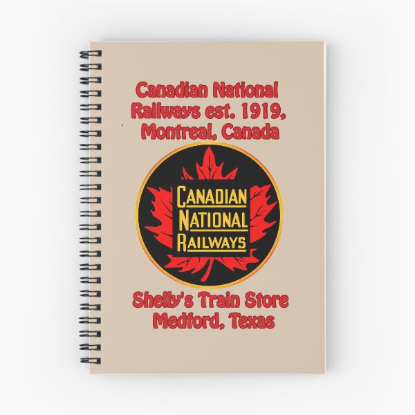 Item preview, Train logo,Canadian National Railways, Shelly'sTrain Store, Vintage,Classic,Archaic,Collectible Train Logos,Rail & Railroad Logos,train stickers,magnets,t-shirts,posters & much more.  designed and sold by MoreEZUSA-Here.