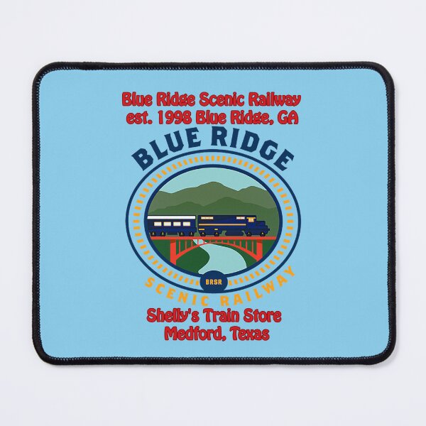 Item preview, Shelly's Train Store - Blue Ridge Scenic Railway est. 1998, Vintage, Classic, Archaic, Collectible Train Logos, Rail & Railroad Logos, train stickers, magnets, t-shirts, posters & much more.  designed and sold by MoreEZUSA-Here.