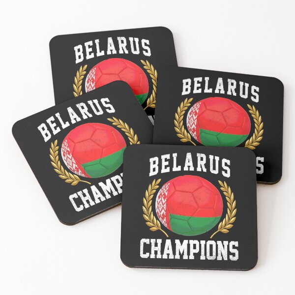 Item preview, SOCCER BALL FLAG CHAMPIONS - BELARUS - Fans and Teams for Men and Women T-shirt designed and sold by wallsandpatts.