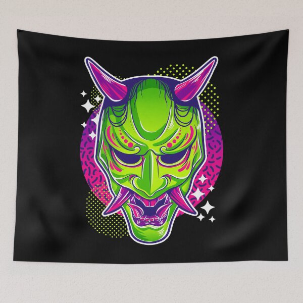 Item preview, Neon Noh - Hannya Classic 		 designed and sold by agrcugjboo6.