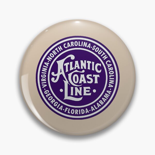 Item preview, Shelly's Train Store - Atlantic Coast Line Railroad 1900~1967, Vintage, Classic, Archaic, Collectible Train Logos, Rail & Railroad Logos, train stickers, magnets, t-shirts, posters & much more.  designed and sold by MoreEZUSA-Here.
