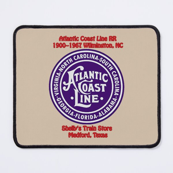Item preview, Shelly's Train Store - Atlantic Coast Line Railroad 1900~1967, Vintage, Classic, Archaic, Collectible Train Logos, Rail & Railroad Logos, train stickers, magnets, t-shirts, posters & much more.  designed and sold by MoreEZUSA-Here.