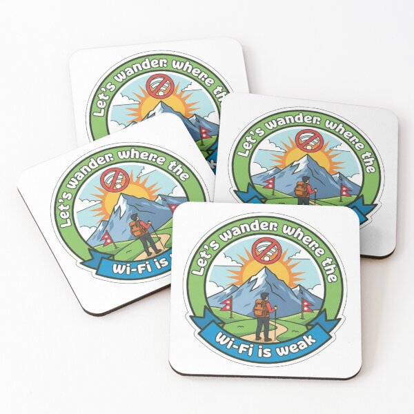 Item preview, LET'S WANDER WHERE THE WI-FI IS WEAK designed and sold by likbatonboot.