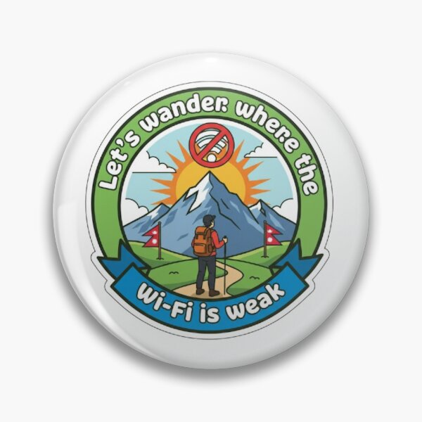 Item preview, LET'S WANDER WHERE THE WI-FI IS WEAK designed and sold by likbatonboot.