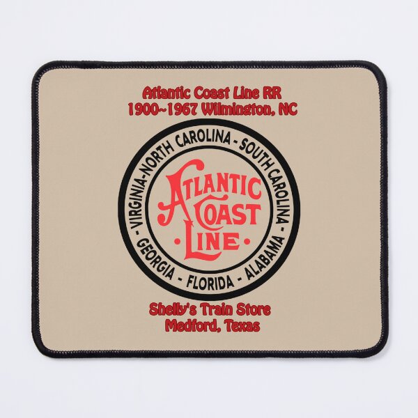 Item preview, Shelly's Train Store - Atlantic Coast Line Railroad 1900~1967, Vintage, Classic, Archaic, Collectible Train Logos, Rail & Railroad Logos, train stickers, magnets, t-shirts, posters & much more.  designed and sold by MoreEZUSA-Here.