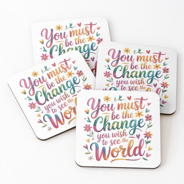 Item preview, You must be the change you wish to see in the world designed and sold by nimmitrends.