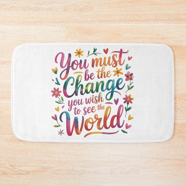 Item preview, You must be the change you wish to see in the world designed and sold by nimmitrends.