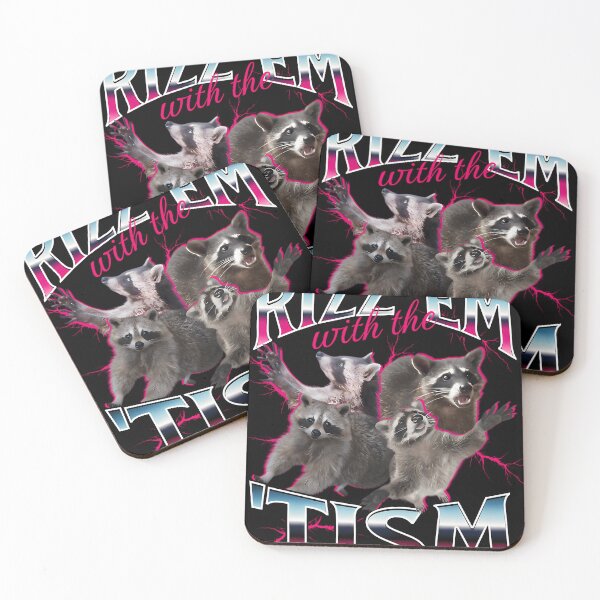 Item preview, Rizz Em With The Tism Meme designed and sold by Rameshand.