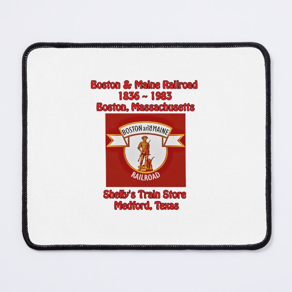 Item preview, Shelly's Train Store - Boston & Maine RR 1836~1983, Vintage & Classic Train Logos, Rail & Railroad Logos, train stickers, magnets, t-shirts, posters & much more. designed and sold by MoreEZUSA-Here.