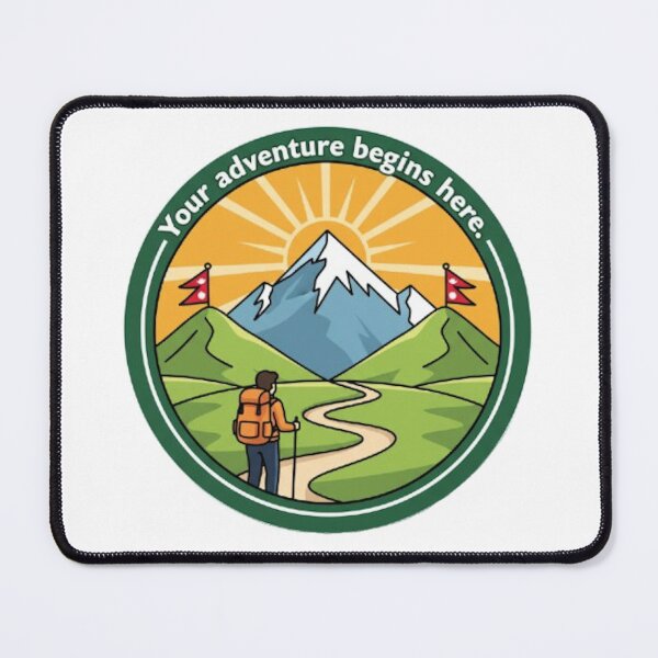 Item preview, YOUR ADVENTURE BEGINS HERE designed and sold by likbatonboot.