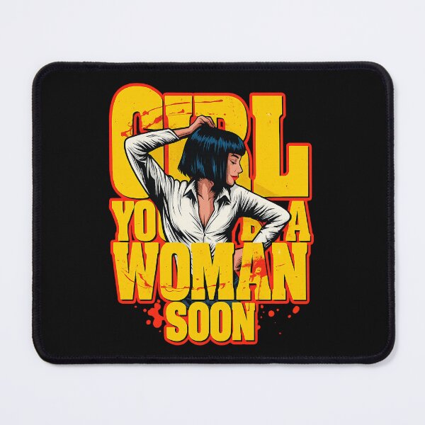 Item preview, Girl You'll Be a Woman Soon - Uma Thurman Artwork designed and sold by Vicky021.