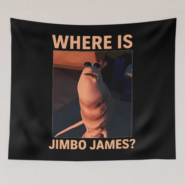 Item preview,  Marcus The Worm Where Is Jimbo James Meme  designed and sold by Rameshand.