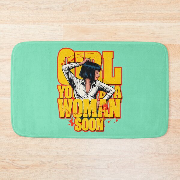 Item preview, Girl You'll Be a Woman Soon - Uma Thurman Artwork designed and sold by Vicky021.