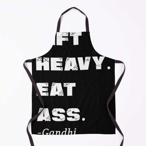 Item preview, Lift Heavy Eat Ass Gandhi Gym designed and sold by Rameshand.