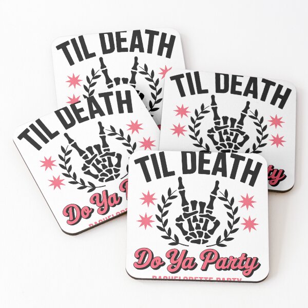 Item preview, Til Death Do Ya Party Skeleton Hands designed and sold by sandrahofer-art.