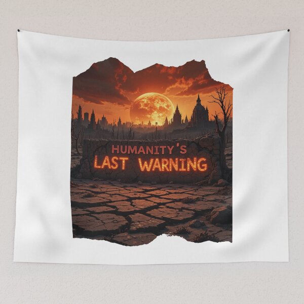 Item preview, Humanity’s Last Warning – Apocalyptic Earth Climate Design designed and sold by TheCleverSkull.