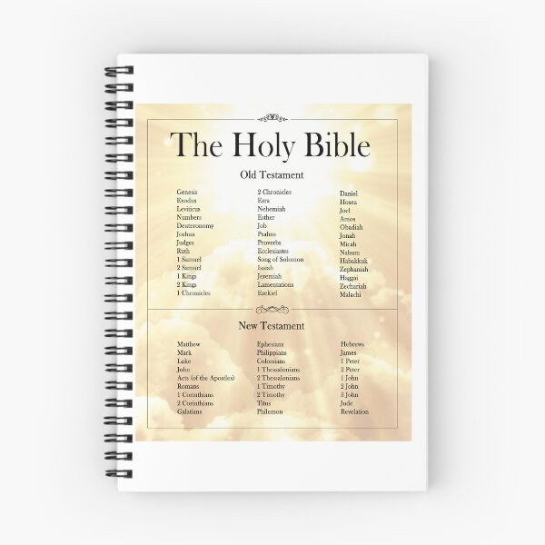 Item preview, Bible Books Old Testament and New Testament designed and sold by GingerLabz.