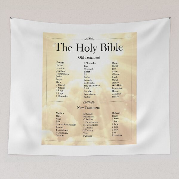 Item preview, Bible Books Old Testament and New Testament designed and sold by GingerLabz.