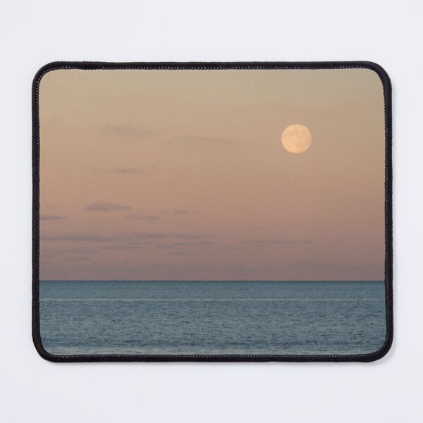 Item preview, Serene Ocean Moonrise in Pink designed and sold by Georgia Mizuleva.