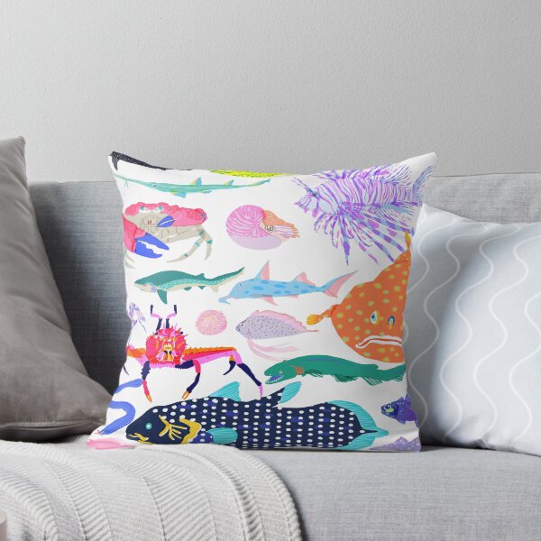 Item preview, Colorful Deep Sea Creatures Illustration – Vibrant Ocean & Marine Life Art | カラフルな深海生物イラスト designed and sold by Kyotsube.