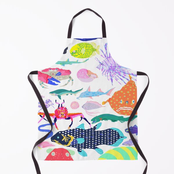 Item preview, Colorful Deep Sea Creatures Illustration – Vibrant Ocean & Marine Life Art | カラフルな深海生物イラスト designed and sold by Kyotsube.