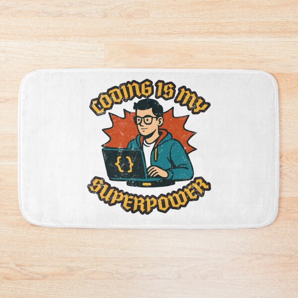 Item preview, Coding Is My Superpower T-Shirt Unleash your inner coding hero with this vintage-style T-shirt! designed and sold by Koony House and Field.
