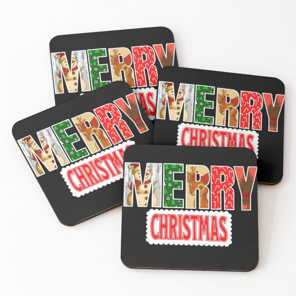 Item preview, Merry Christmas With Multicolor Text  designed and sold by DivineHaven.