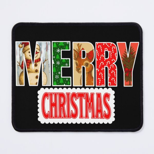 Item preview, Merry Christmas With Multicolor Text designed and sold by DivineHaven.