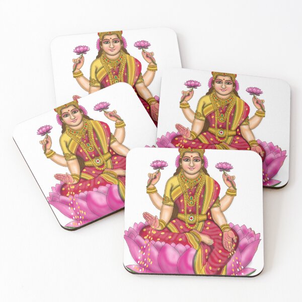 Item preview, Goddess Lakshmi Divine Digital Art designed and sold by Harshit_Digital_Arts.