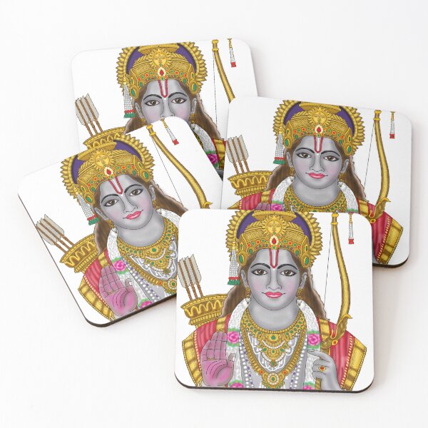 Item preview, Lord Ram Divine Digital Art designed and sold by Harshit_Digital_Arts.