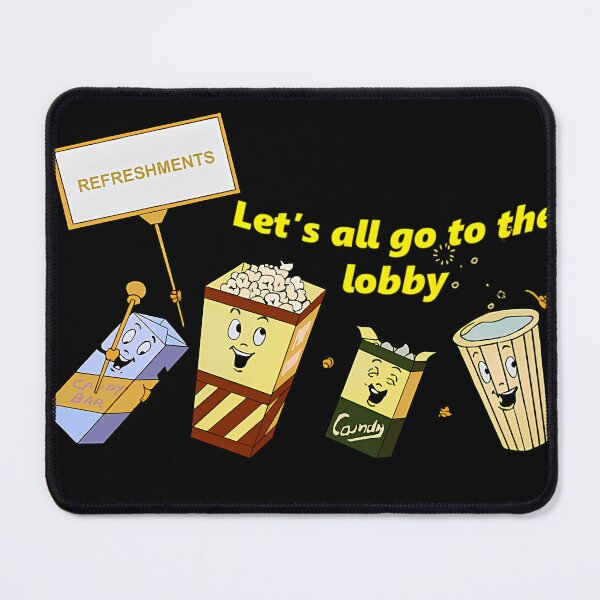 Item preview, Let'S All Go To The Lobby (Yellow Letters) designed and sold by JudPringle.