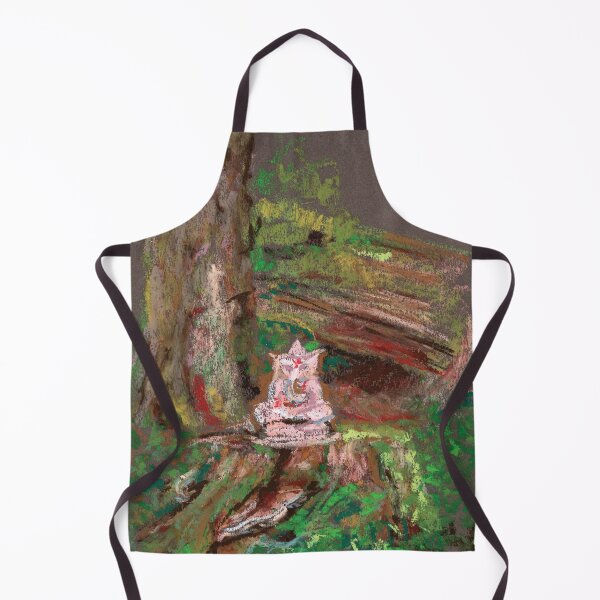 Item preview, Ganesha Murti Old Growth Forest pastel painting designed and sold by umasharda.