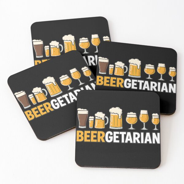 Item preview, Beergetarian Vintage Beer Lover Humor Gift Idea designed and sold by RandomPrints.