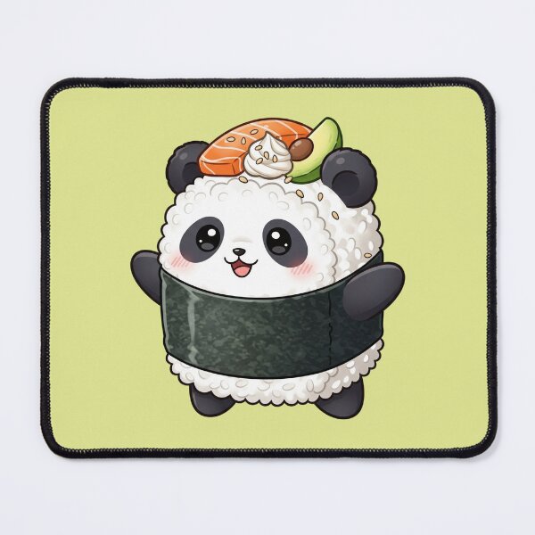 Item preview, Kawaii Sushi Panda Nigiri Funny Food Japanese Cute Animal Art designed and sold by bvdesignart.