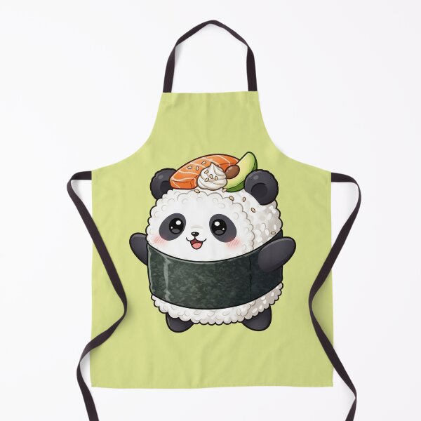 Item preview, Kawaii Sushi Panda Nigiri Funny Food Japanese Cute Animal Art designed and sold by bvdesignart.