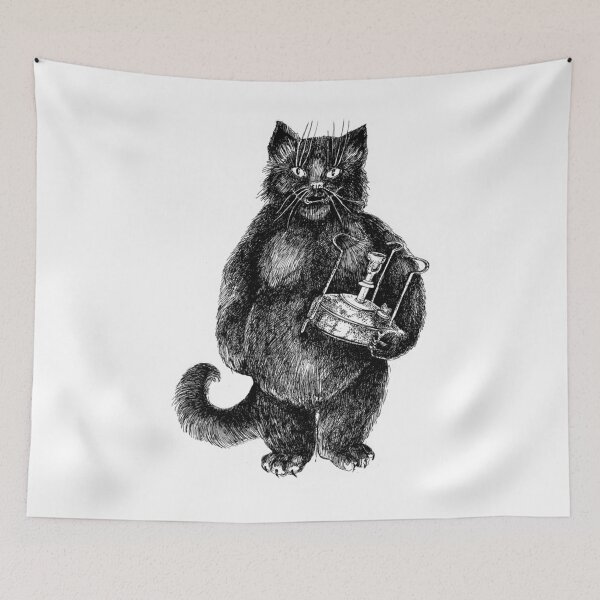 Item preview, Behemoth the Cat  	 designed and sold by rjiduehzmy5.