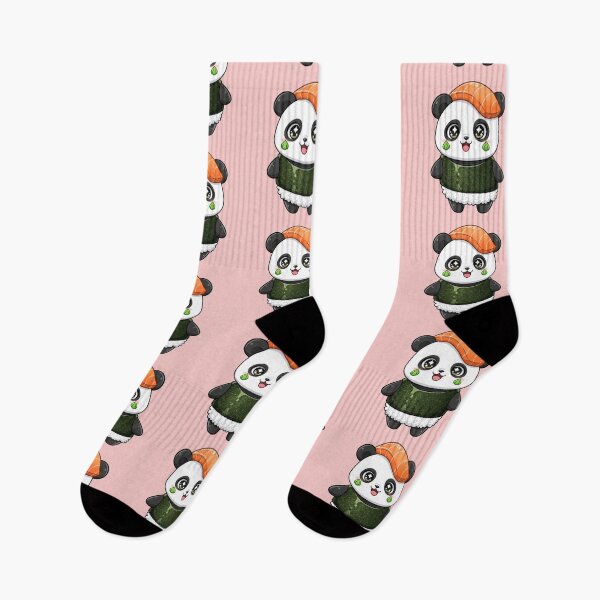 Item preview, Kawaii Sushi Panda Nigiri Funny Food Japanese Cute Animal Art designed and sold by bvdesignart.