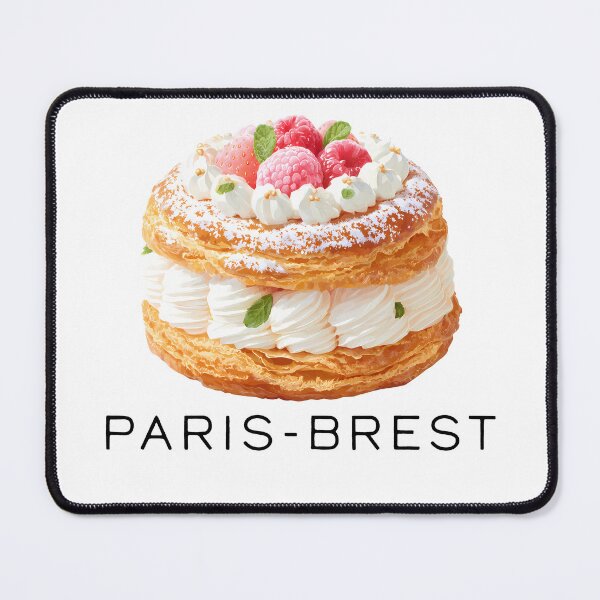 Item preview, Paris-Brest – French Pastry Illustration designed and sold by BobaBunny76.
