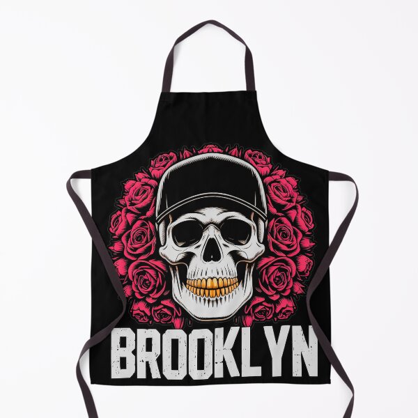 Item preview, Brooklyn Skull & Roses — Tattoo-Style Streetwear designed and sold by HumourTees.