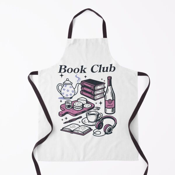 Item preview, Book Club – Cozy Reading Night Wine & Tea Book Lover Design Pink designed and sold by SirensSageStone.
