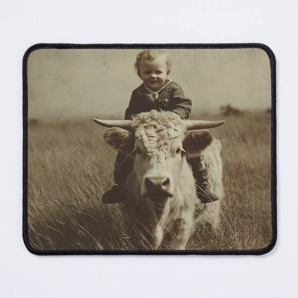 Item preview, Cow Baby Alien Vintage Zencandy3000  designed and sold by Zen Candy 3000 Travis Nicholas Zariwny.
