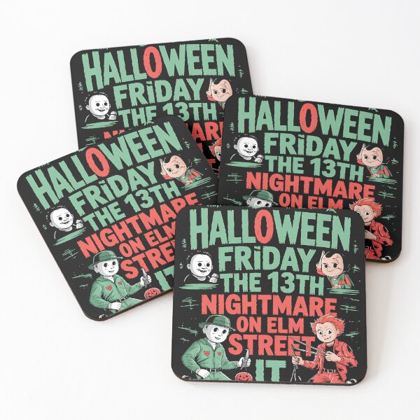 Item preview, Halloween Horror Mashup Poster designed and sold by sandrahofer-art.