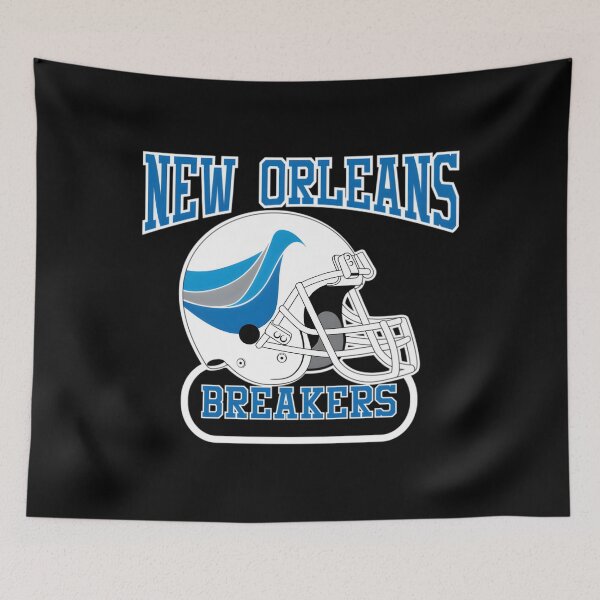 Item preview, New Orleans Breakers Helmet   Classic 		 designed and sold by vwwholdz60.